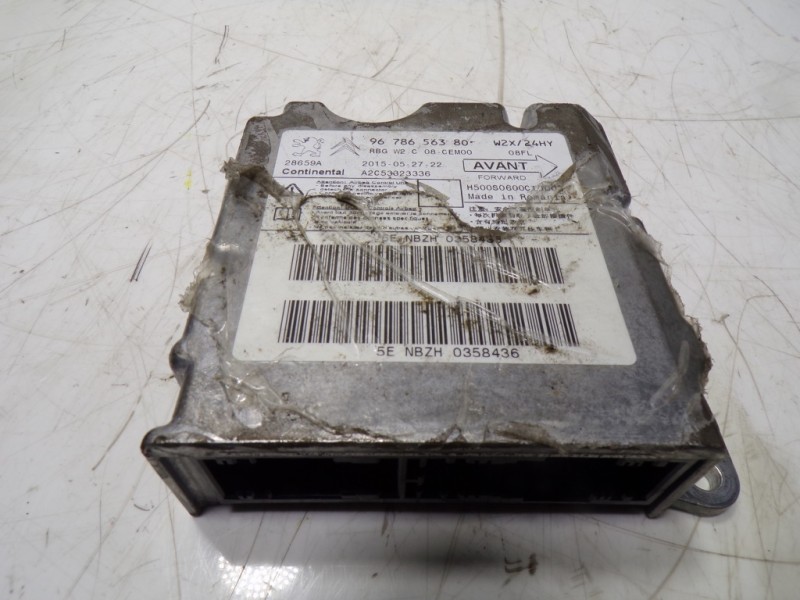 Recambio de centralita airbag para peugeot 508 sw 1.6 e-hdi fap referencia OEM IAM 9678656380 9678656380 