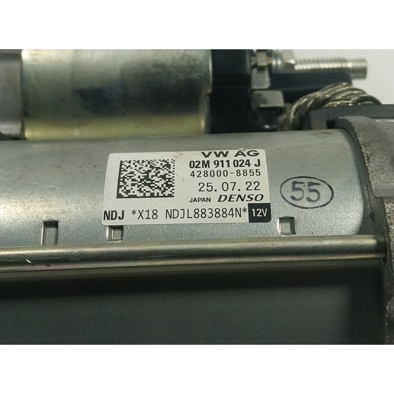 Recambio de motor arranque para volkswagen t-cross (c11, d31) 1.0 tsi referencia OEM IAM  02M911024 