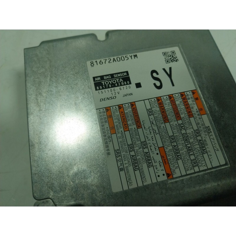 Recambio de centralita airbag para toyota rav 4 v (_a5_, _h5_) 2.5 hybrid (axap54) referencia OEM IAM  8917042B80 