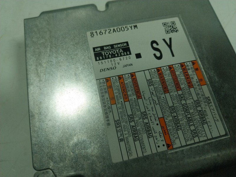 Recambio de centralita airbag para toyota rav 4 v (_a5_, _h5_) 2.5 hybrid (axap54) referencia OEM IAM  8917042B80 