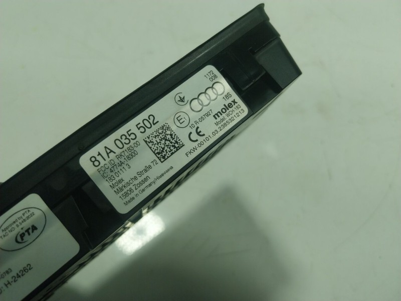 Recambio de modulo electronico para seat ibiza v (kj1, kjg) 1.0 tsi referencia OEM IAM  81A035502 