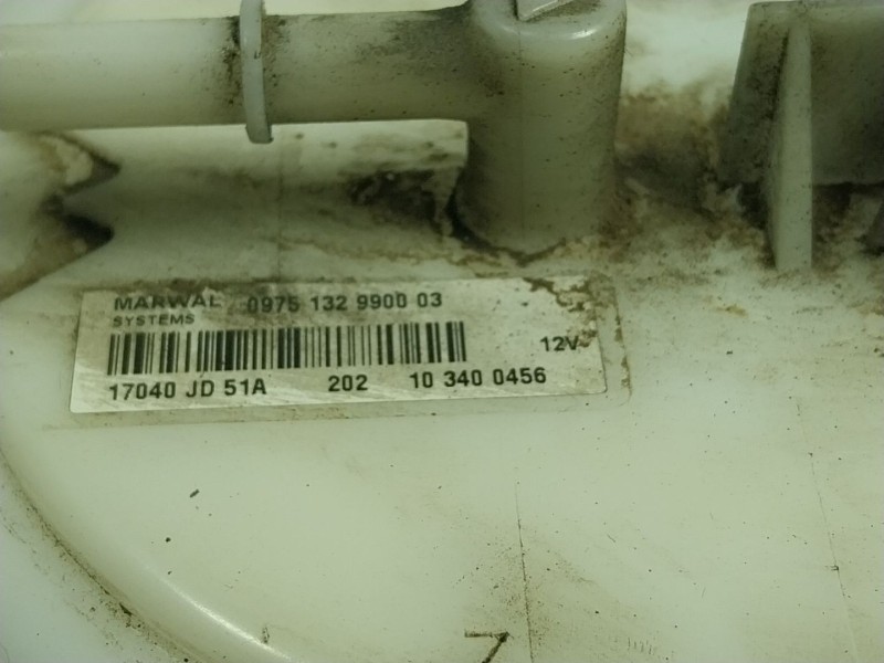 Recambio de aforador para nissan qashqai (j10) 1.5 turbodiesel cat referencia OEM IAM  0975132990003 