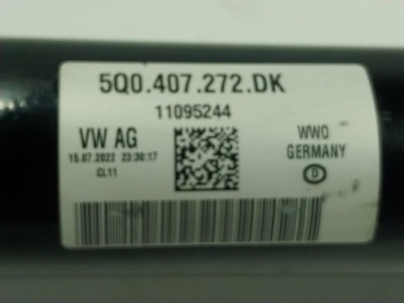 Recambio de transmision derecha para cupra leon sportstourer (kl8) 1.4 tsi phev referencia OEM IAM  5Q0407272 