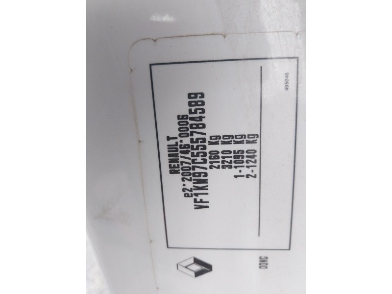 renault kangoo express (fw0/1_) del año 2016