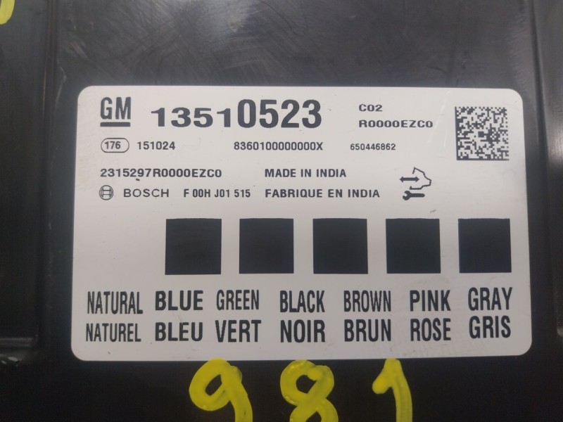 Recambio de modulo electronico para opel astra k (b16) 1.6 cdti (68) referencia OEM IAM  13510523 