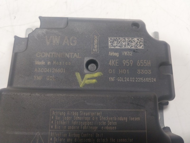 Recambio de centralita airbag para audi q7 4mg 3.0 v6 24v tdi referencia OEM IAM  4KE959655H 
