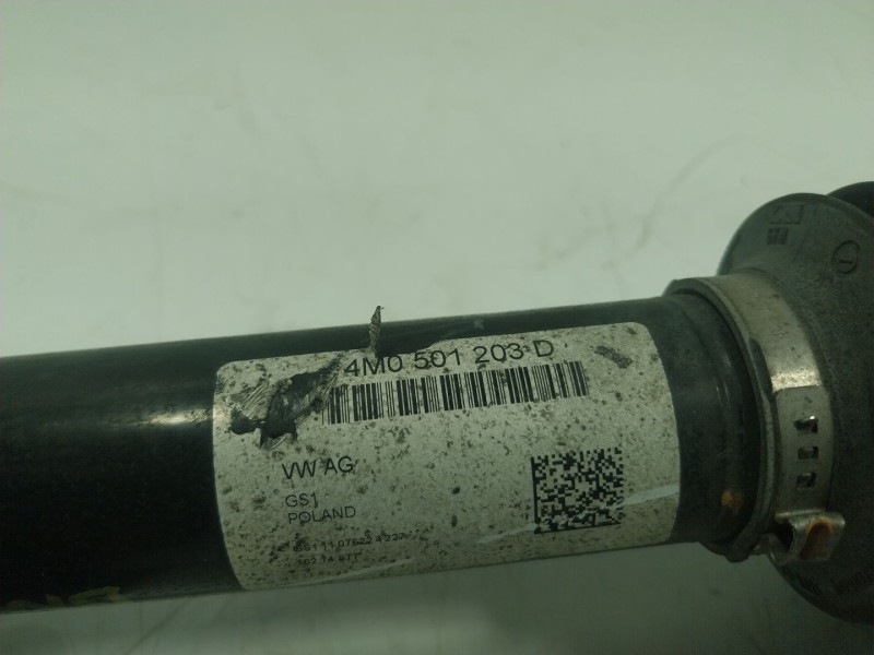 Recambio de transmision trasera izquierda para audi q7 4mg 3.0 v6 24v tdi referencia OEM IAM  4M0501203D 