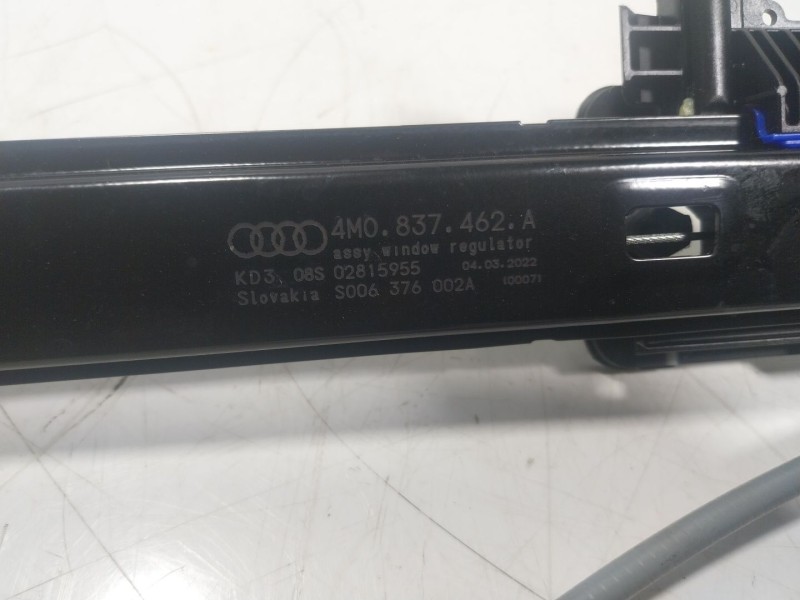 Recambio de elevalunas delantero derecho para audi q7 4mg 3.0 v6 24v tdi referencia OEM IAM  4M0837462A 