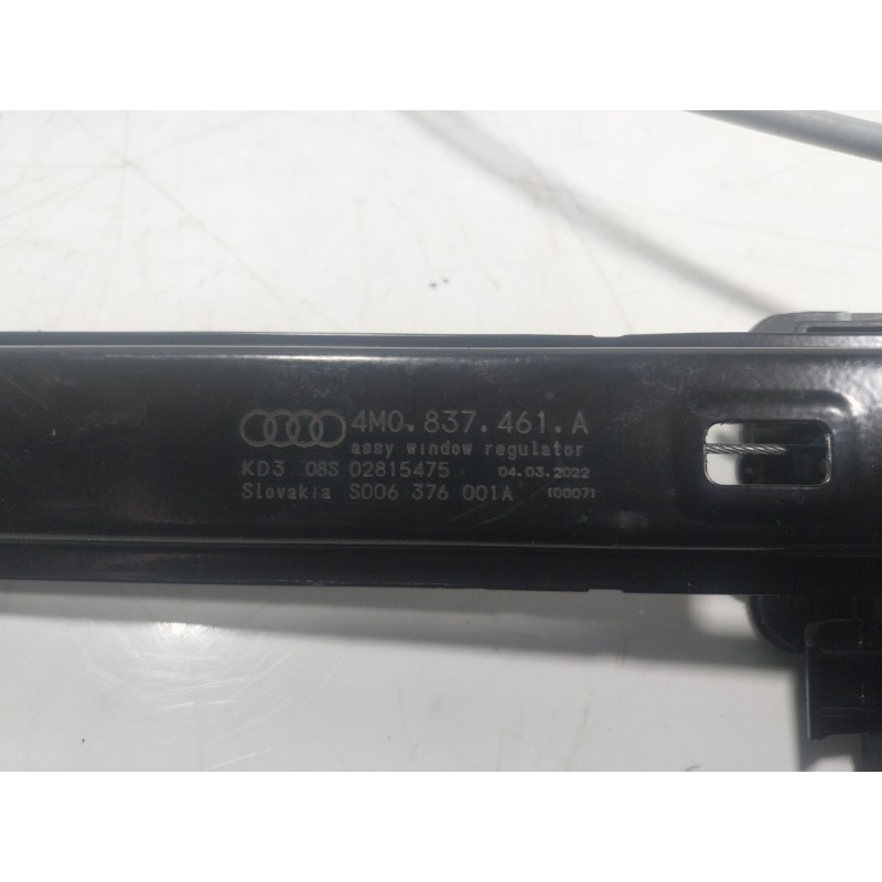 Recambio de elevalunas delantero izquierdo para audi q7 4mg 3.0 v6 24v tdi referencia OEM IAM  4M0837461A 