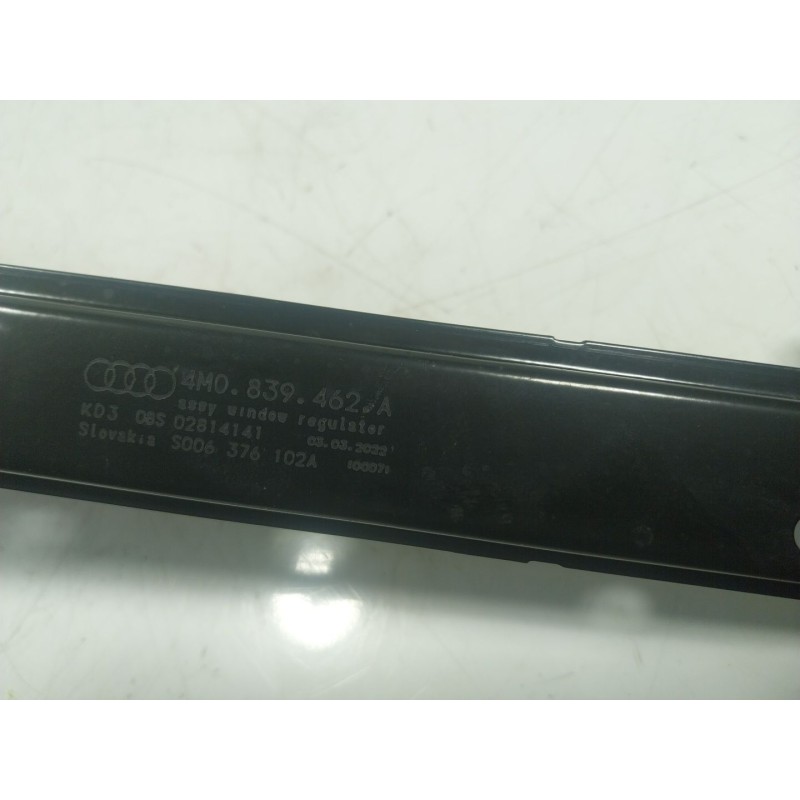 Recambio de elevalunas trasero derecho para audi q7 4mg 3.0 v6 24v tdi referencia OEM IAM  4M0839462A 