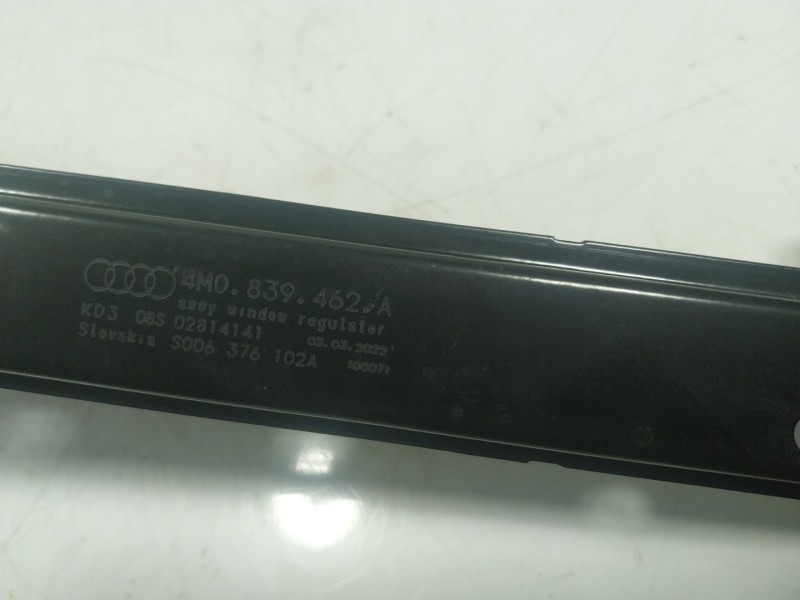 Recambio de elevalunas trasero derecho para audi q7 4mg 3.0 v6 24v tdi referencia OEM IAM  4M0839462A 