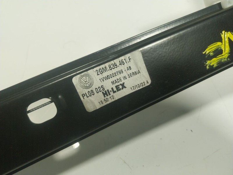 Recambio de elevalunas trasero izquierdo para volkswagen t-cross (c11, d31) 1.0 tsi referencia OEM IAM 2GM839461E 2GM839461F 