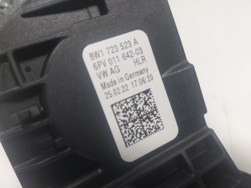 Recambio de potenciometro pedal para audi q7 4mg 3.0 v6 24v tdi referencia OEM IAM  8W1723523A 