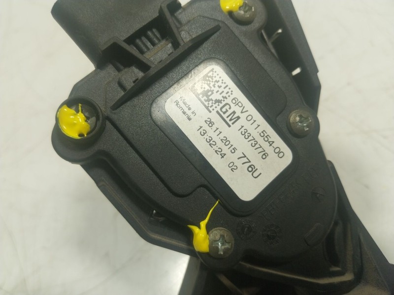Recambio de potenciometro pedal para opel astra k (b16) 1.6 cdti (68) referencia OEM IAM 13373776 6PV01155400 