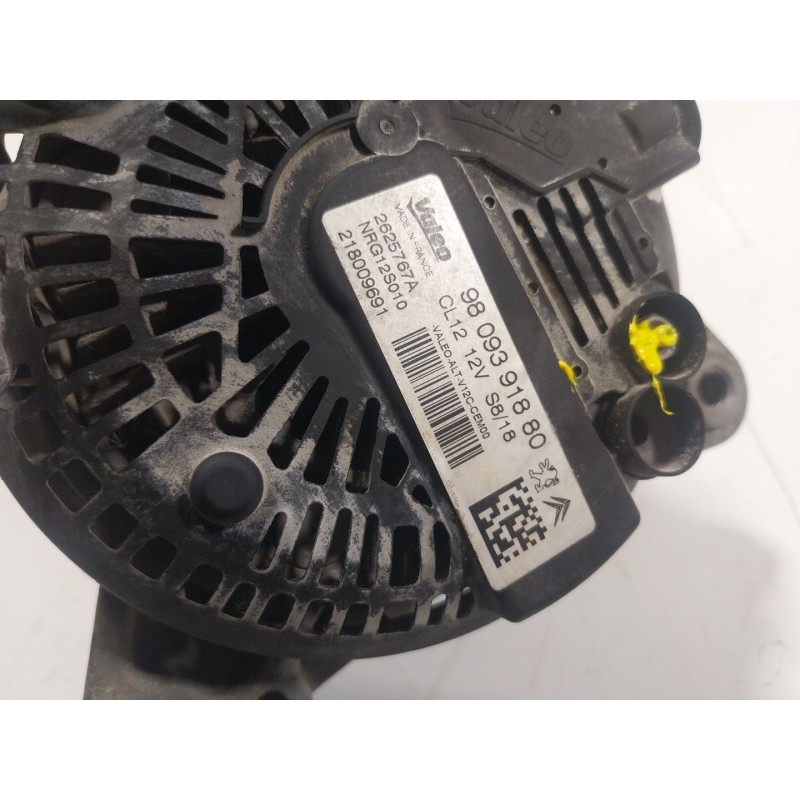 Recambio de alternador para peugeot 208 i (ca_, cc_) 1.2 vti 82 referencia OEM IAM 9809391880 9809391880 
