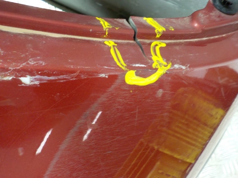 Recambio de paragolpes trasero para dacia sandero stepway referencia OEM IAM 850109175S  