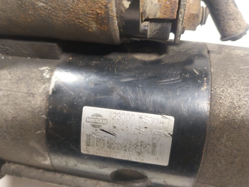 Recambio de motor arranque para nissan navara pick-up (d40m) doble cab se 4x4 referencia OEM IAM   