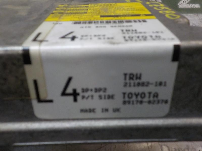 Recambio de centralita airbag para toyota corolla (e12) 2.0 turbodiesel cat referencia OEM IAM   