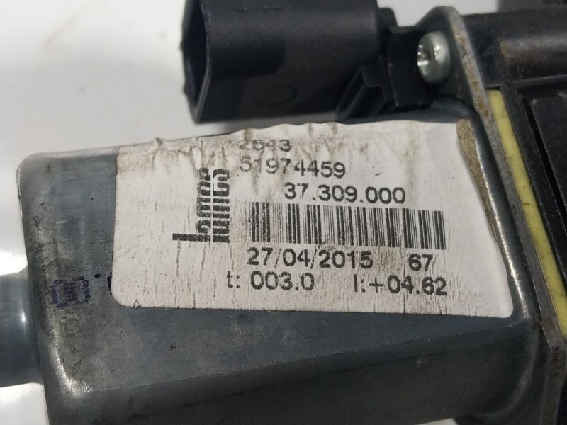 Recambio de elevalunas delantero derecho para ford ka (ru8) 1.2 referencia OEM IAM 1851628 51974459 