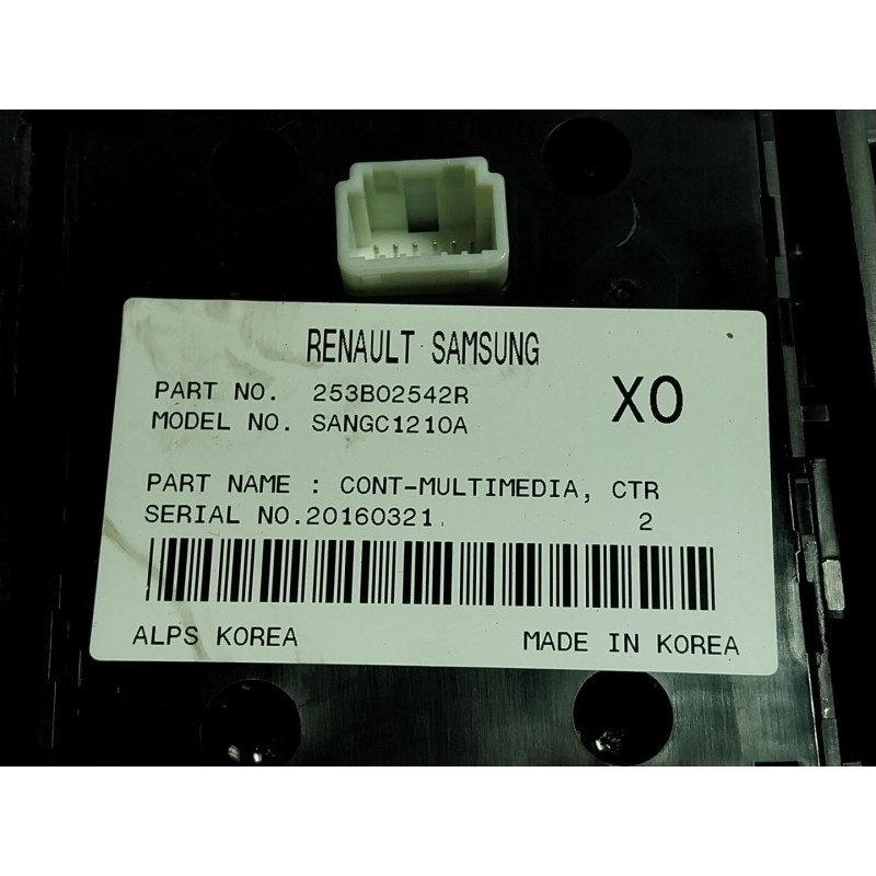 Recambio de apoyabrazos central para renault megane iii sport tourer 1.5 dci diesel fap referencia OEM IAM 969200011R  