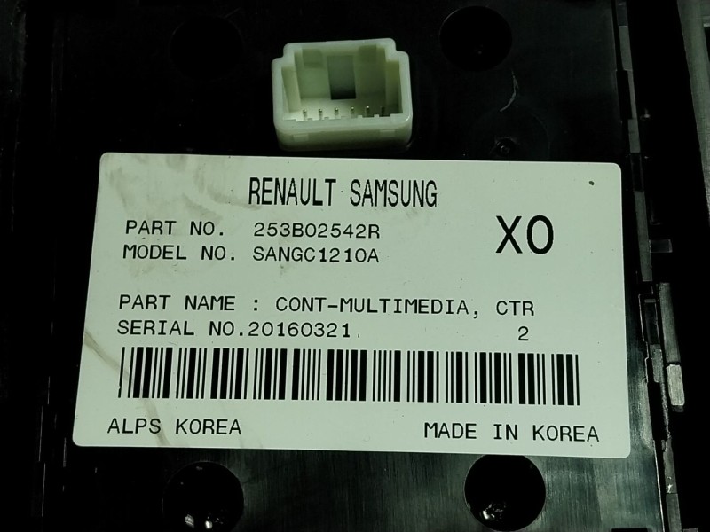Recambio de apoyabrazos central para renault megane iii sport tourer 1.5 dci diesel fap referencia OEM IAM 969200011R  
