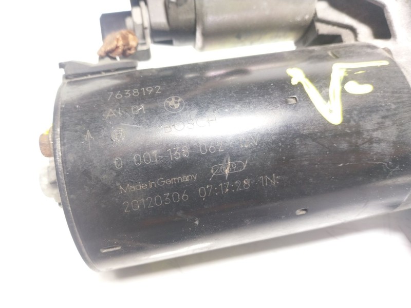 Recambio de motor arranque para bmw 1 (f20) 118 i referencia OEM IAM  7638192 