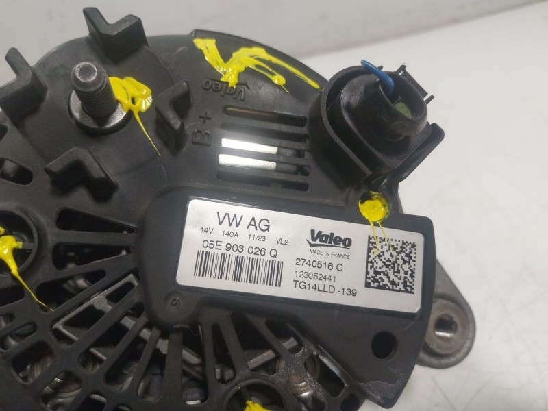 Recambio de alternador para seat ibiza v (kj1, kjg) 1.0 tsi referencia OEM IAM 05E903026Q 05E903026Q 
