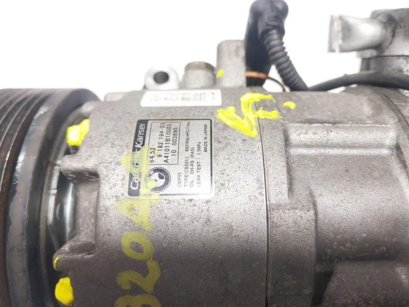 Recambio de compresor aire acondicionado para bmw serie 3 berlina (e90) 320i referencia OEM IAM  64529182794 