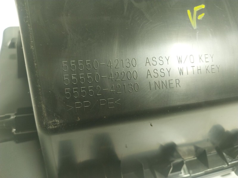 Recambio de guantera para toyota rav 4 v (_a5_, _h5_) 2.5 hybrid (axap54) referencia OEM IAM  5555042130 