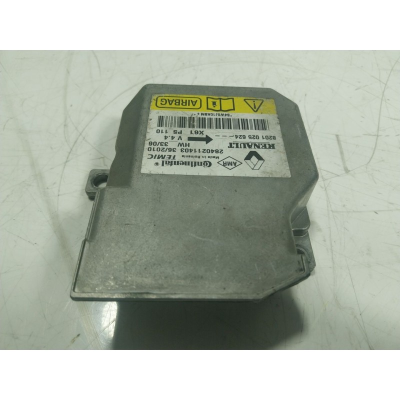 Recambio de centralita airbag para renault kangoo profesional referencia OEM IAM  8201025624 