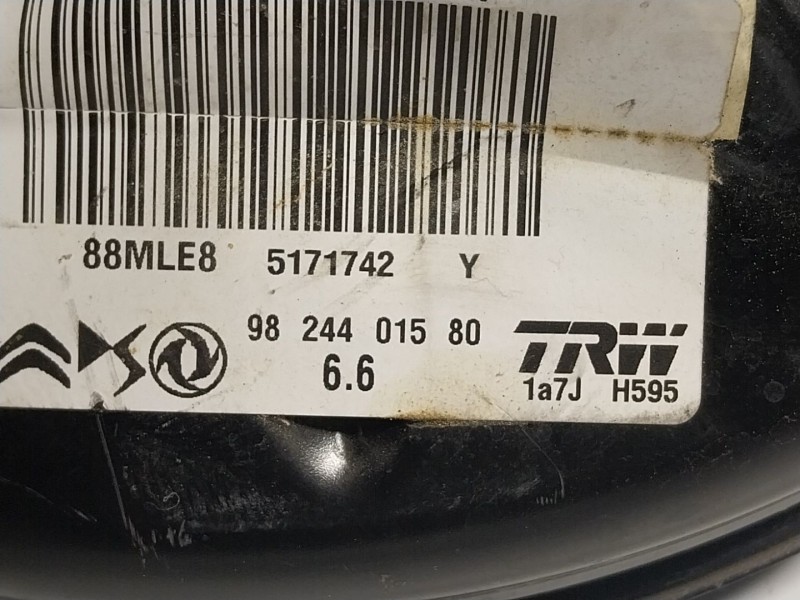 Recambio de servofreno para peugeot 208 (p2) 1.2 puretech referencia OEM IAM  9824401580 