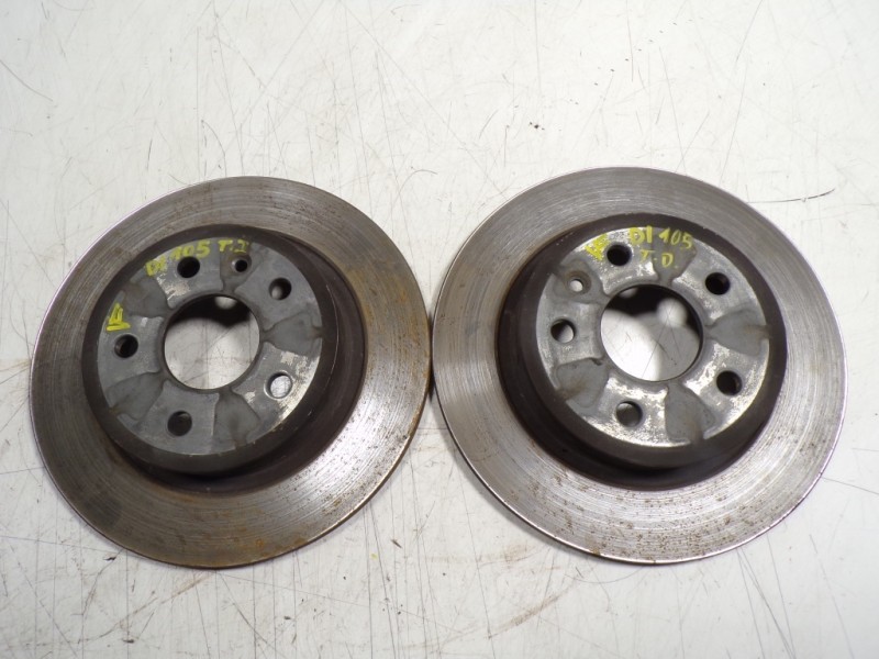 Recambio de disco freno trasero para opel mokka 1.6 cdti dpf referencia OEM IAM 13502135  