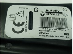 Recambio de airbag lateral trasero izquierdo para renault captur i (j5_, h5_) 1.2 tce 120 referencia OEM IAM 985H19236R 985H1683 2