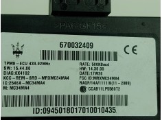 Recambio de modulo electronico para maserati levante 3.0 v6 twinturbo cat referencia OEM IAM  670032409  2