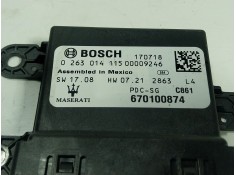 Recambio de modulo electronico para maserati levante 3.0 v6 twinturbo cat referencia OEM IAM  670100874  2