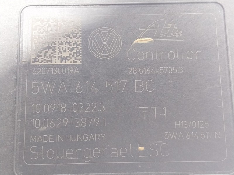 Recambio de abs para audi a3 sportback (8ya) 30 tdi referencia OEM IAM 5WA614517BGBEF 5WA614517 