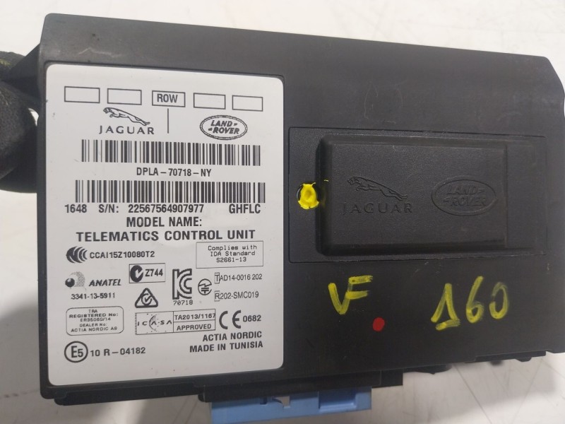 Recambio de modulo electronico para jaguar f-pace (x761) 2.0 td4 awd referencia OEM IAM  DPLA70718NY 