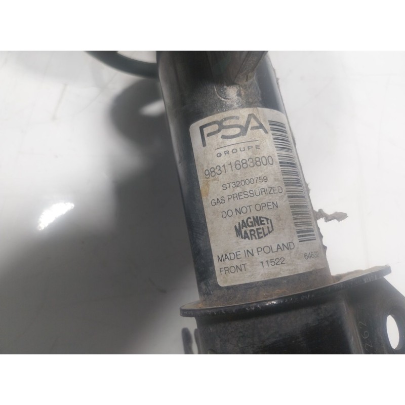 Recambio de amortiguador delantero izquierdo para peugeot 208 (p2) 1.2 puretech referencia OEM IAM 9831168380 98311683800 
