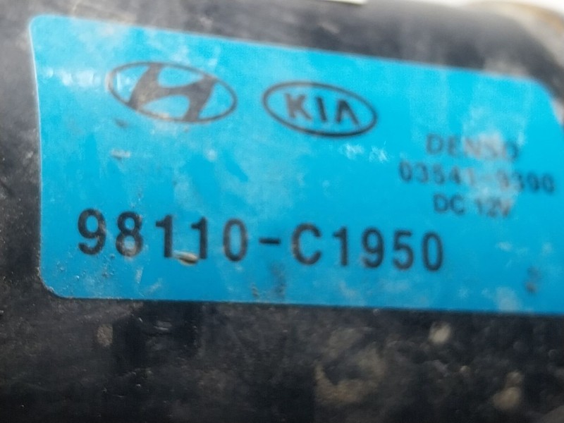 Recambio de motor limpia delantero para kia stonic (ybcuv) 1.6 crdi cat referencia OEM IAM 98110C1950 98110C1950 