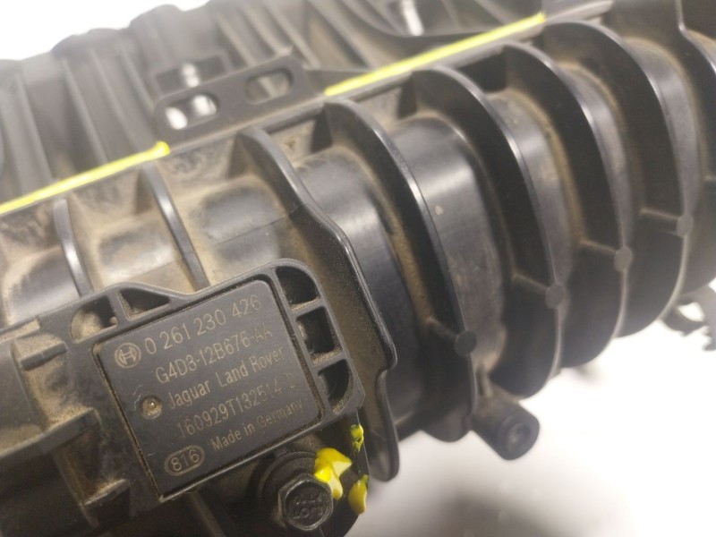 Recambio de colector admision para jaguar f-pace (x761) 2.0 td4 awd referencia OEM IAM AJ813414 G4D318N968AA 