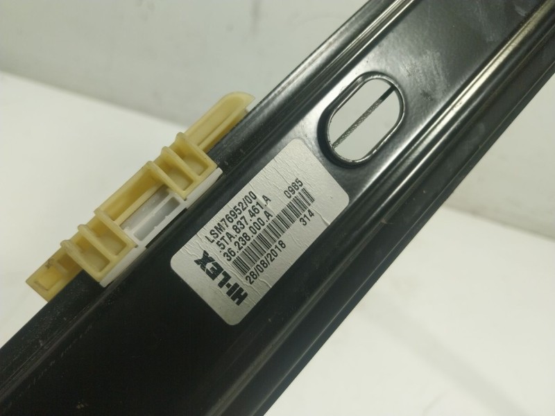 Recambio de elevalunas delantero izquierdo para volkswagen touran (5t1) 1.6 tdi referencia OEM IAM  5TA837461A 