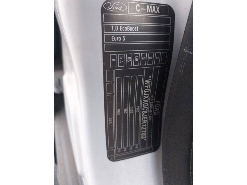 ford c-max ii (dxa/cb7, dxa/ceu) del año 2014