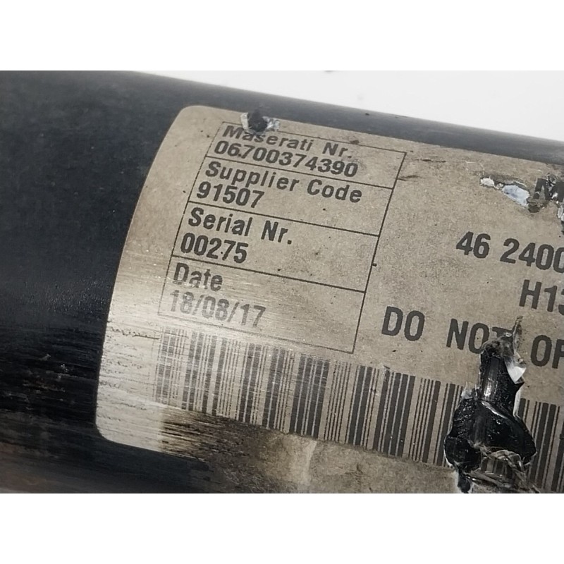 Recambio de amortiguador trasero izquierdo para maserati levante 3.0 v6 twinturbo cat referencia OEM IAM  06700374390 