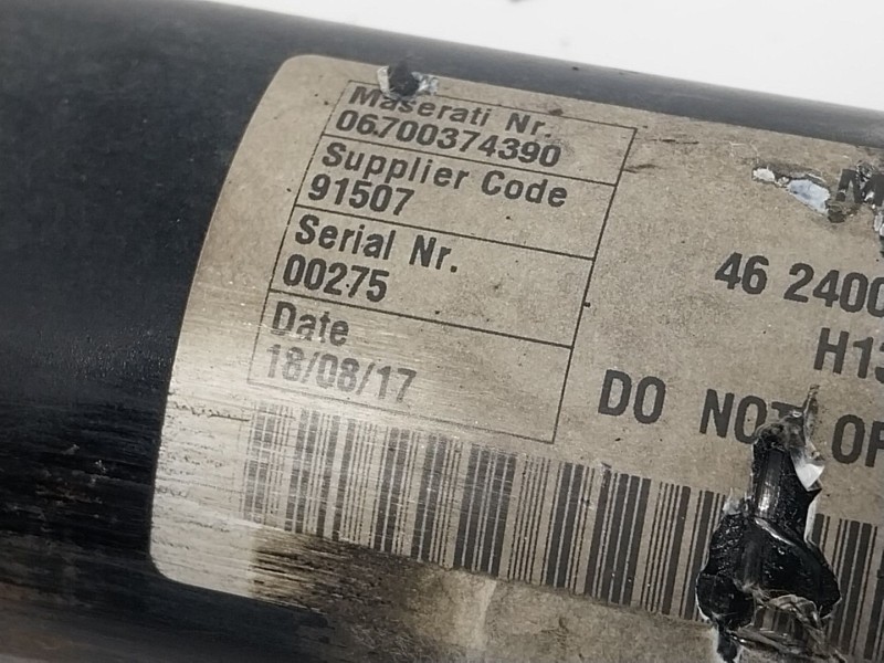 Recambio de amortiguador trasero izquierdo para maserati levante 3.0 v6 twinturbo cat referencia OEM IAM  06700374390 