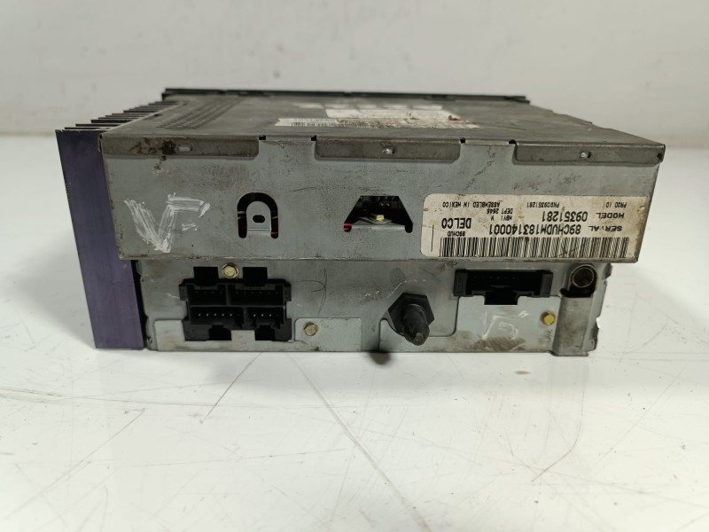 Recambio de sistema audio / radio cd para chevrolet camaro coupe piel referencia OEM IAM  09351281 