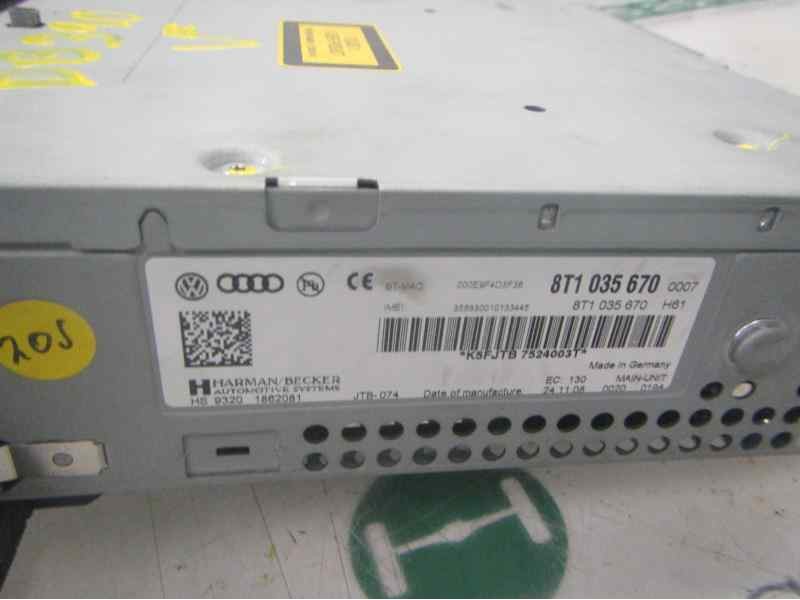 Recambio de sistema navegacion gps para audi q5 (8r) 3.0 tdi referencia OEM IAM 8T1035670JX 8T1035670 
