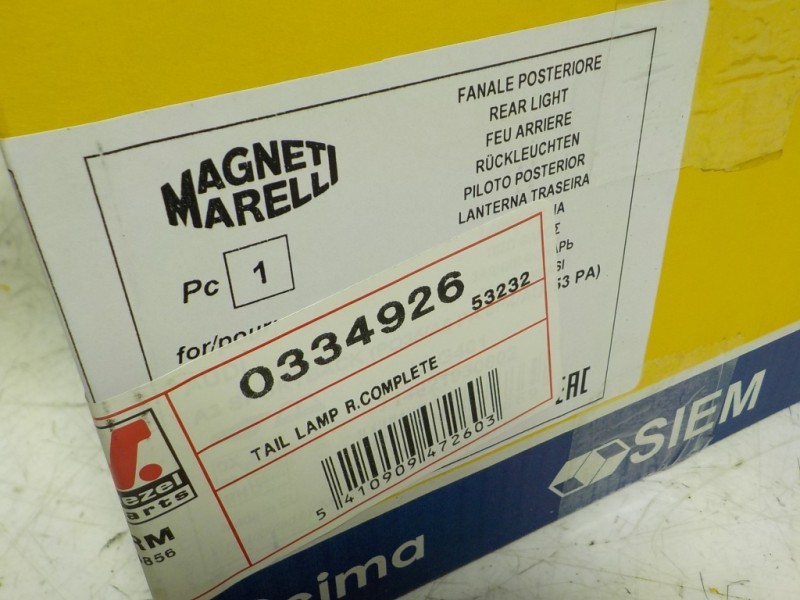 Recambio de piloto trasero derecho para audi a3 sportback (8p) 1.9 tdi attraction referencia OEM IAM  0334926 