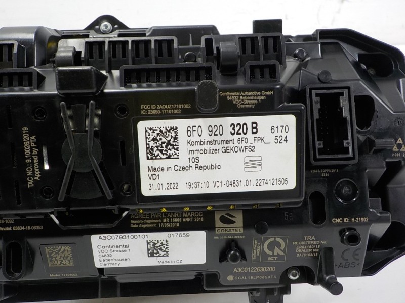 Recambio de cuadro instrumentos para seat ibiza (kj1) fr referencia OEM IAM 6F0920320B 6F0920320B 