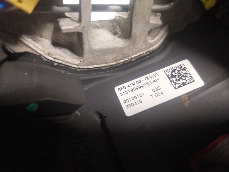 Recambio de volante para seat ibiza v (kj1, kjg) 1.0 tsi referencia OEM IAM 6F0419091GWVY 6F0419091G 