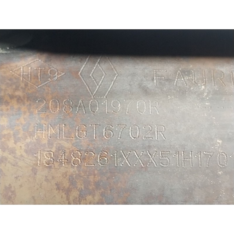 Recambio de catalizador para renault captur i (j5_, h5_) 1.2 tce 120 referencia OEM IAM 208A05276R 208A01970R 